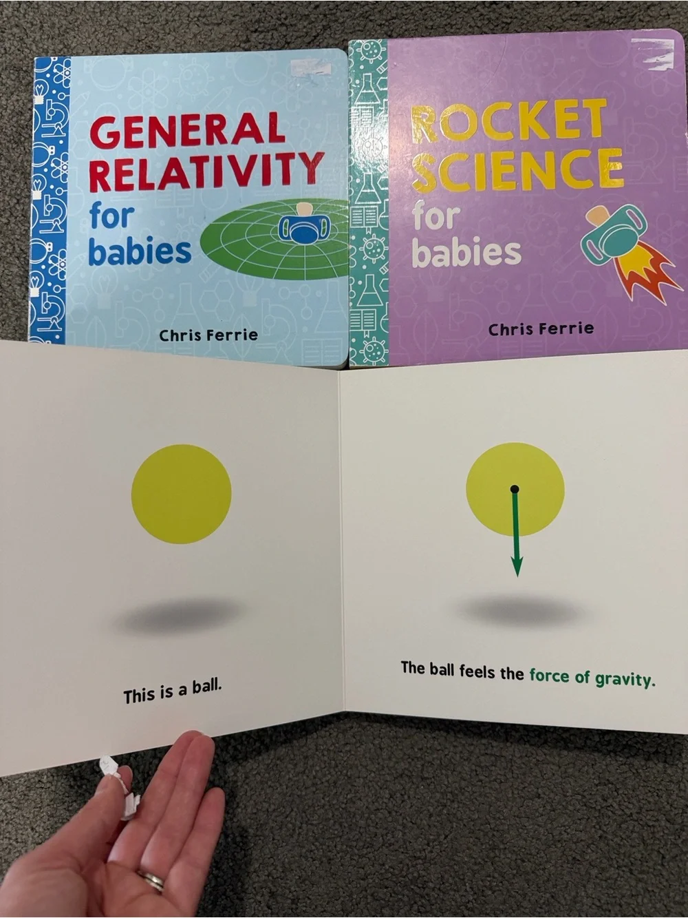 Science and physics Board Book Set
